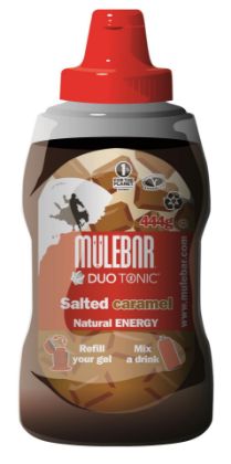 Afbeeldingen van MuleBar eco-navulling voor energiegel Salted Caramel