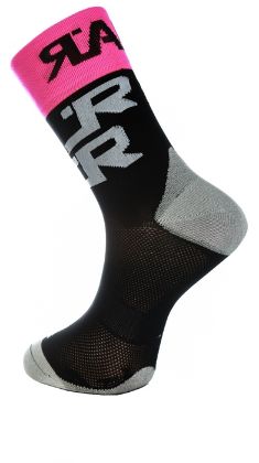 Afbeeldingen van paar Rafa'L sokken Attack Black-Pink Fluo / 39-42
