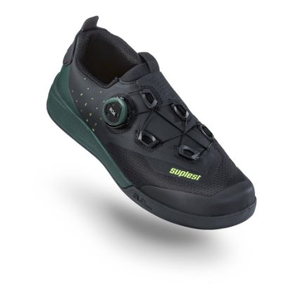 Afbeeldingen van paar Suplest schoenen Flat AM Pro Offroad Black-Fir Green / 36