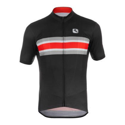 Image de maillot c.m. Giordana Trade Cinque Vero Black-Red-Grey / XL°