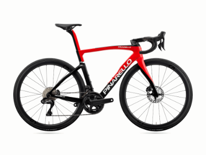 Afbeeldingen van Pinarello fiets F7 Ultegra DI2 2x12 Most ultrafast DB Razor Red D101 46.5cm
