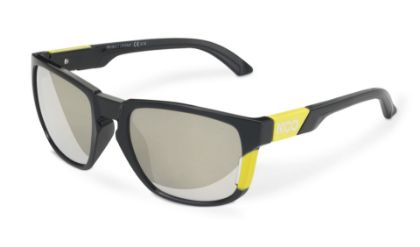 Image de paire de lunettes KOO California Black-Yellow