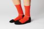 Afbeeldingen van paar Fingercrossed sokken Merino Burnt Orange / 35-38