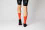 Afbeeldingen van paar Fingercrossed sokken Merino Burnt Orange / 43-46