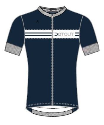 Image de maillot c.m. Dotout Stripe 710 Blue-White / M°