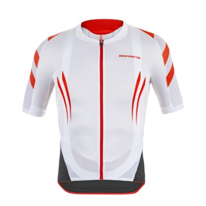 Image de maillot c.m. Giordana EXO System Compression White-Red / XXXL°