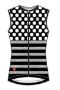 Afbeeldingen van Dotout trui z.m Up W 961 Black-White-Melange Light Grey / S°