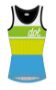 Afbeeldingen van Dotout top Glory W 51 White-Green-Lime-Light Blue / XXL°