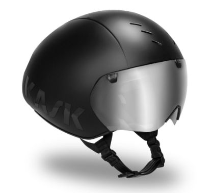 Image de casque Kask Bambino Pro incl. visière transparent Black Matt / 59-62