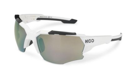 Image de paire de lunettes KOO Orion White-Black