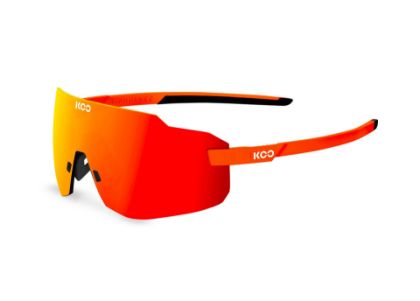 Image de paire de lunettes KOO Super Nova 901 Orange Fluo L. red mirror