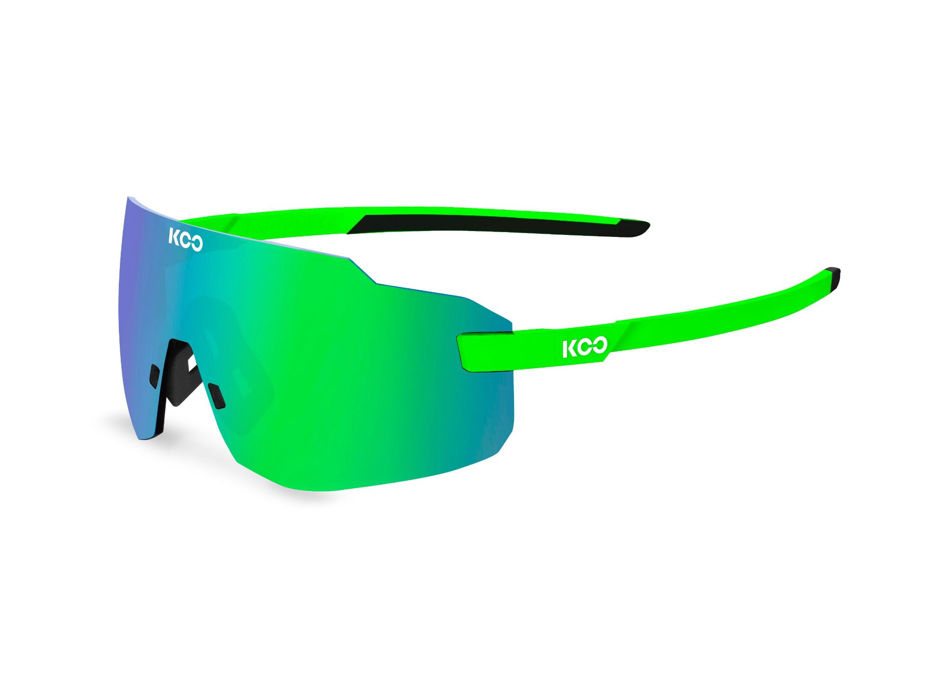 Image de paire de lunettes KOO Super Nova 914 Kask Lime L. green mirror