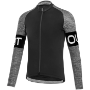 Afbeeldingen van Dotout trui l.m. Block 985 Black Melange Dark Grey / S°