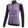 Afbeeldingen van Dotout Fanatica Wool Jersey l.m W 459 Violet-Black / XL°