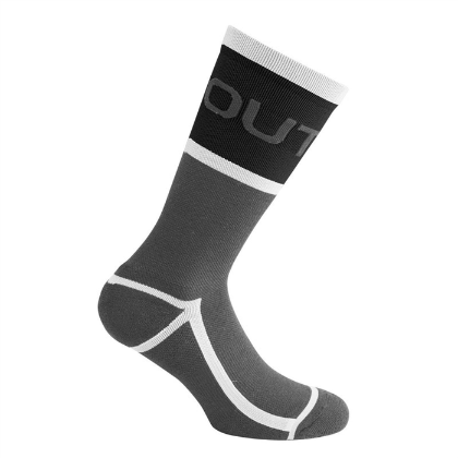 Image de pack de 3 paire de chaussettes Dotout Duo 851 Melange Dark Grey White / L°-XL°