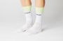 Afbeeldingen van paar Fingerscrossed sokken Aero Block White-Neon / 35-38