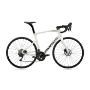 Afbeeldingen van Pinarello fiets X1 105  2x12 Shimano WH-RS171 DB Pearl White D162 58cm