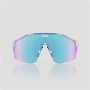 Afbeeldingen van KOO Bril Alibi MDD Capsule 819 White Matt (Turquoise Mirror) / Regular