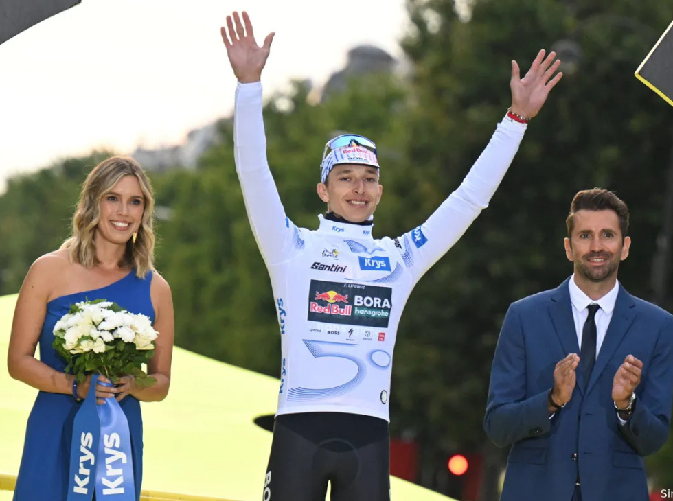 Nieuwsafbeelding KOO Eyewear x Red Bull – Florian Lipowitz schittert in de Tour