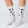 Afbeeldingen van paar Fingerscrossed sokken Classic Trip Black Heart White / 35-38