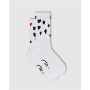 Afbeeldingen van paar Fingerscrossed sokken Classic Trip Black Heart White / 35-38