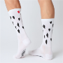 Afbeeldingen van paar Fingerscrossed sokken Classic Trip Black Heart White / 39-42