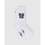 Afbeeldingen van paar Fingerscrossed sokken Classic Trip Space Race White / 39-42