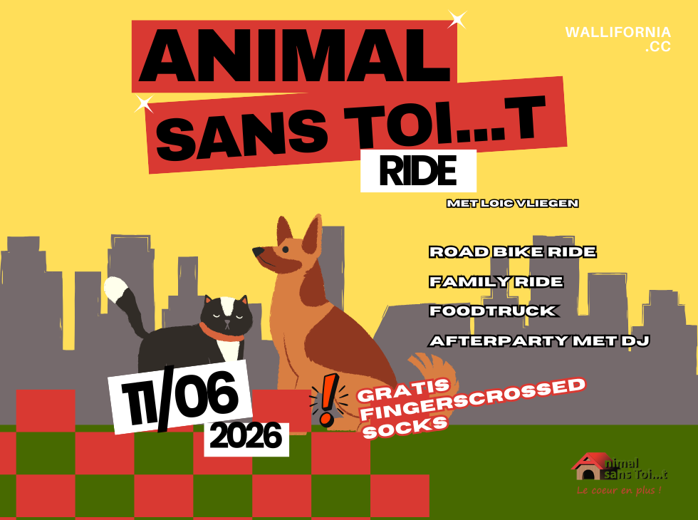 Nieuwsafbeelding Carbonbike steunt de Animal Sans Toi…t Ride 2026